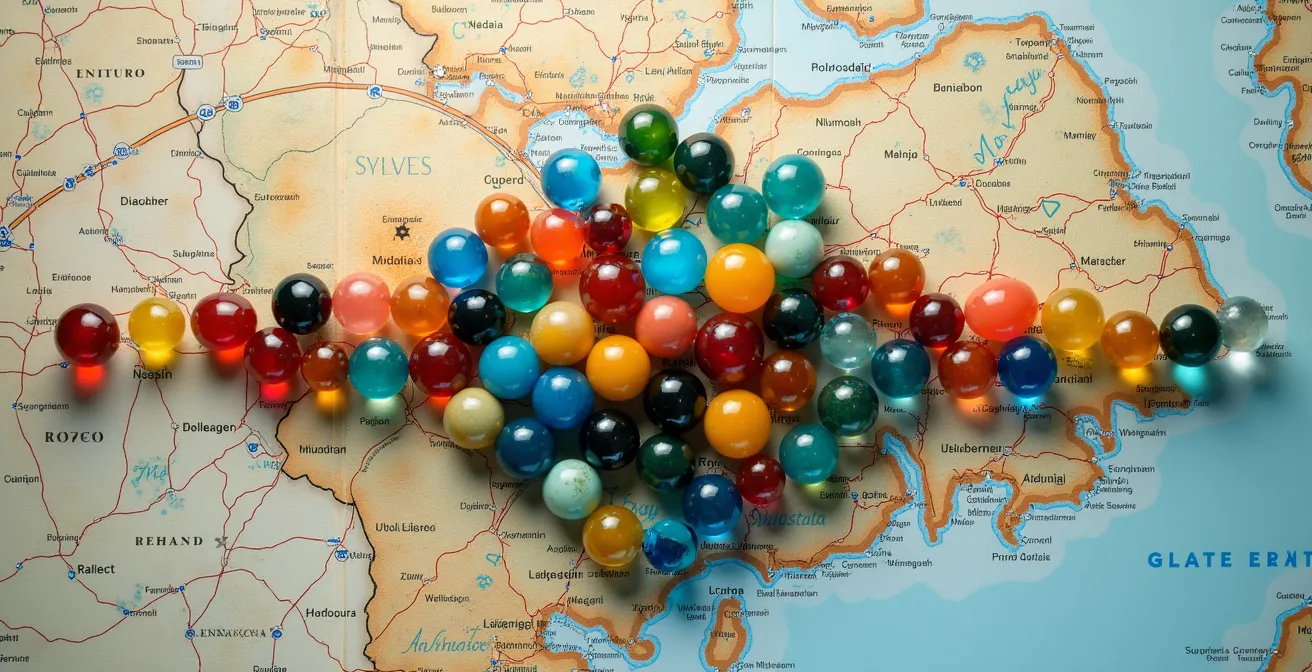 Visual representation of genetic founder effect in Quebec population